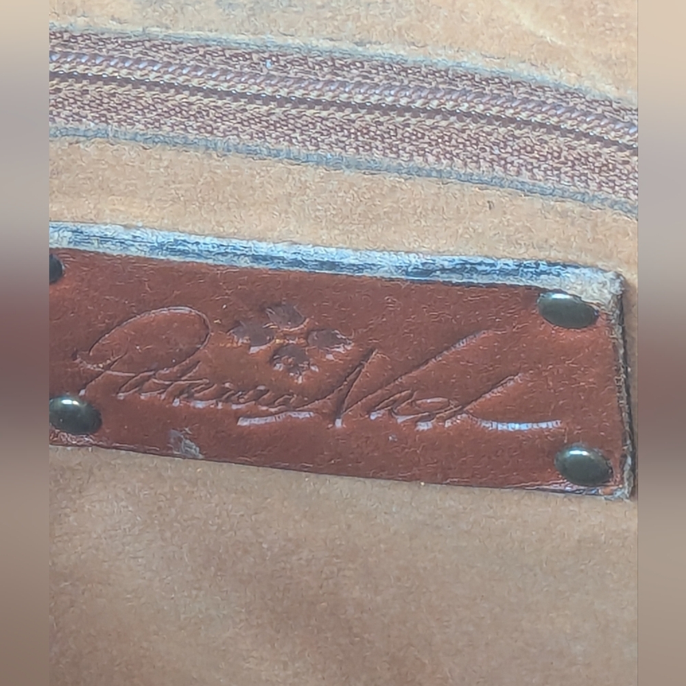 Patricia Nash Brown Leather Tote - Picture 7 of 15